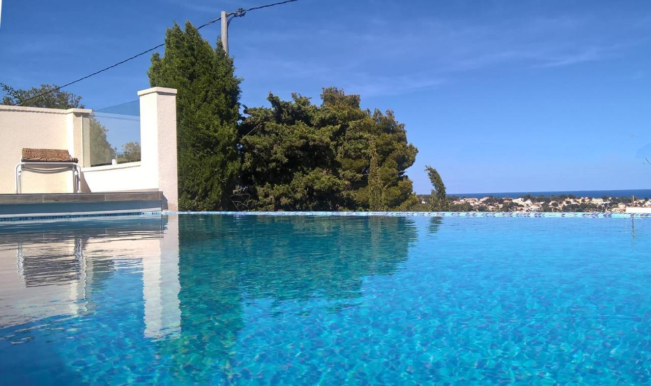 קלפה Villa Royale Private Pool Top Of The Hill Superb Views מראה חיצוני תמונה